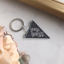 Load image into Gallery viewer, Yay Sports Clear Acrylic Keychain