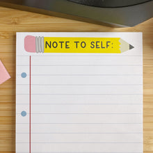 Load image into Gallery viewer, Note to Self Notepad
