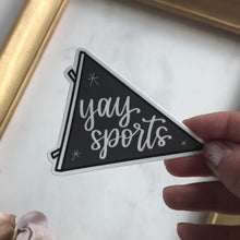 Load and play video in Gallery viewer, Yay Sports WATERPROOF Sticker
