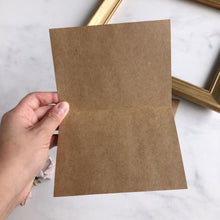 Load image into Gallery viewer, Happy Birthday Card - Gold Hearts on White
