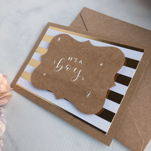 It's a Boy Card