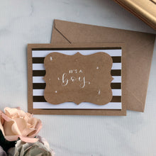 Load image into Gallery viewer, It&#39;s a Boy Card
