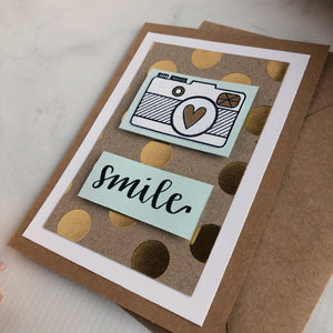 Smile Camera Card