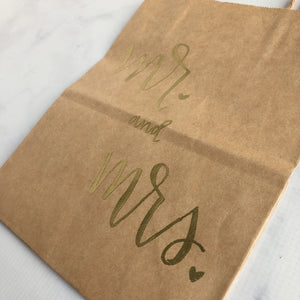Medium Hand-lettered Gift Bags