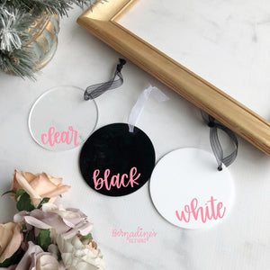 Custom Holiday Ornament - Made to Order