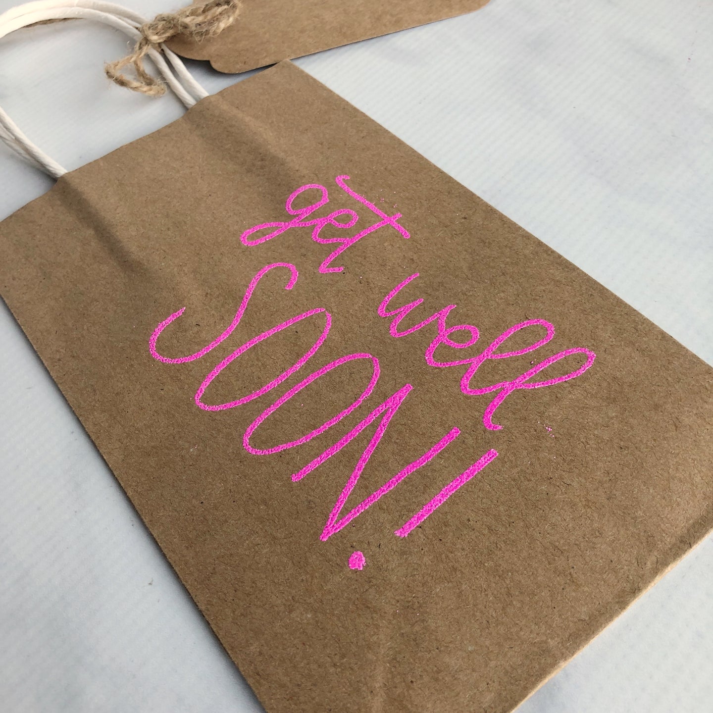 Small Hand-lettered Gift Bags